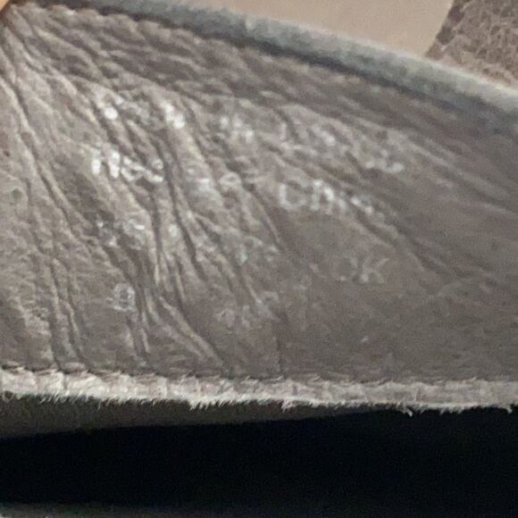 Aldo Booties Women's Gray Buckle Leather 4" Heels Round Toe Sz 9 - Picture 8 of 10